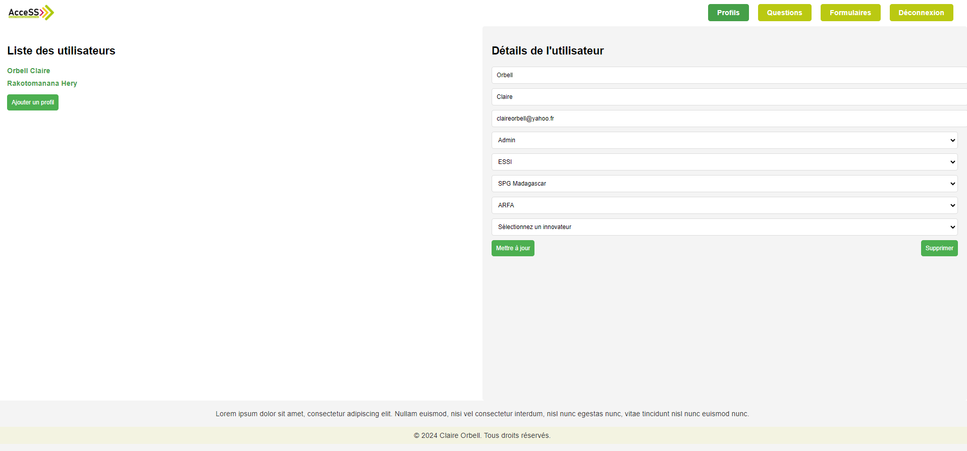 Application screenshot 3